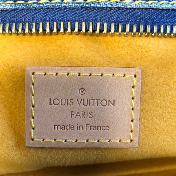 LG 🌺🌺 STUNNING 🌺🌺 Louis Vuitton Denim Neo Cabby GM - Picture 15 of 15